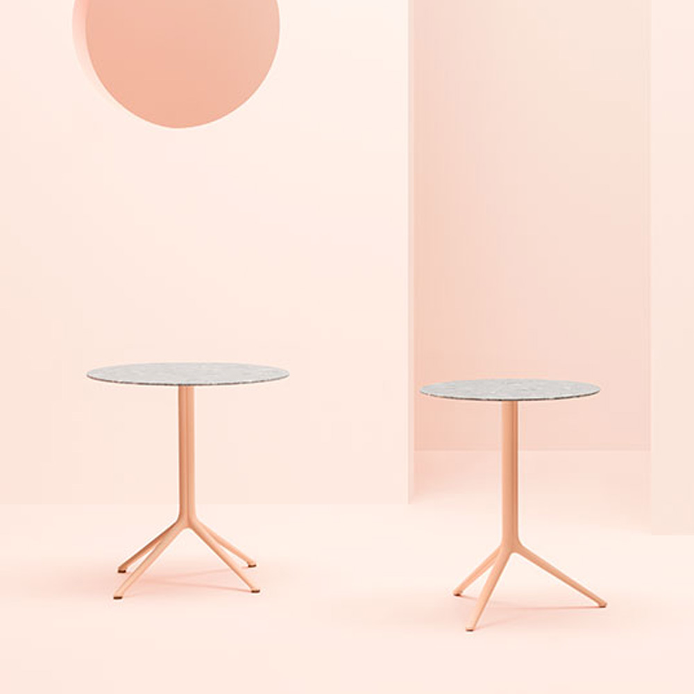 Pedrali_Marble_ Composite_marble_komposiittimarmori_ravintolapöydän_kahvilapöydän_terassipöydän_ulkopöydän_ kansi_vedenkestävä_säänkestävä_04 - Edella Pedrali Composite Marble ravintolapöydänkansi komposiittimarmori