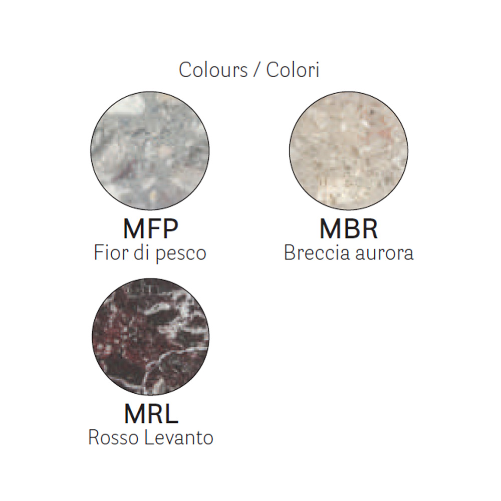 Pedrali_Marble_ Composite_marble_komposiittimarmori_ravintolapöydän_kahvilapöydän_terassipöydän_ulkopöydän_ kansi_vedenkestävä_säänkestävä_09 - Edella Pedrali Composite Marble ravintolapöydänkansi komposiittimarmori