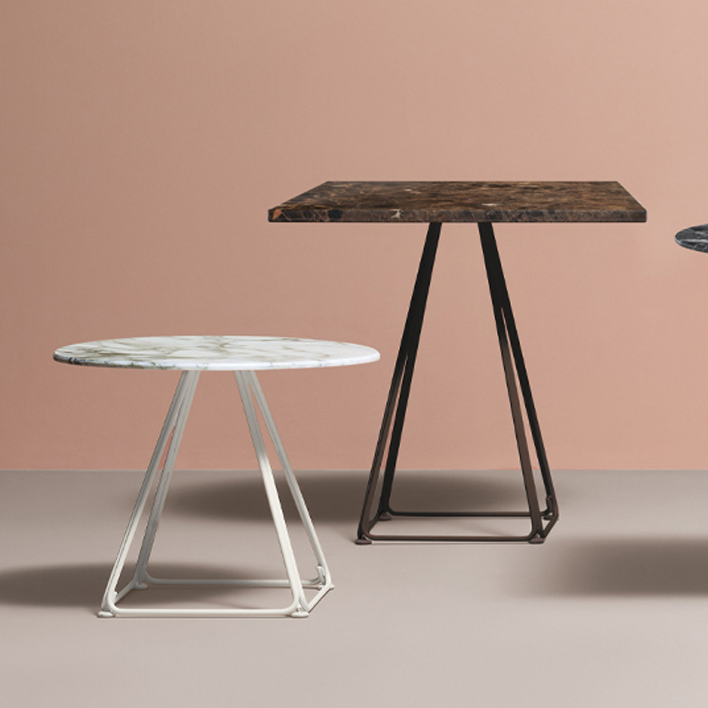 Pedrali_Marble_marmorikansi_ravintolapöydän_kahvilapöydän_terassipöydän_ulkopöydän_ kansi_vedenkestävä_säänkestävä_06 - Edella Pedrali Marble ravintolapöydänkansi marmori