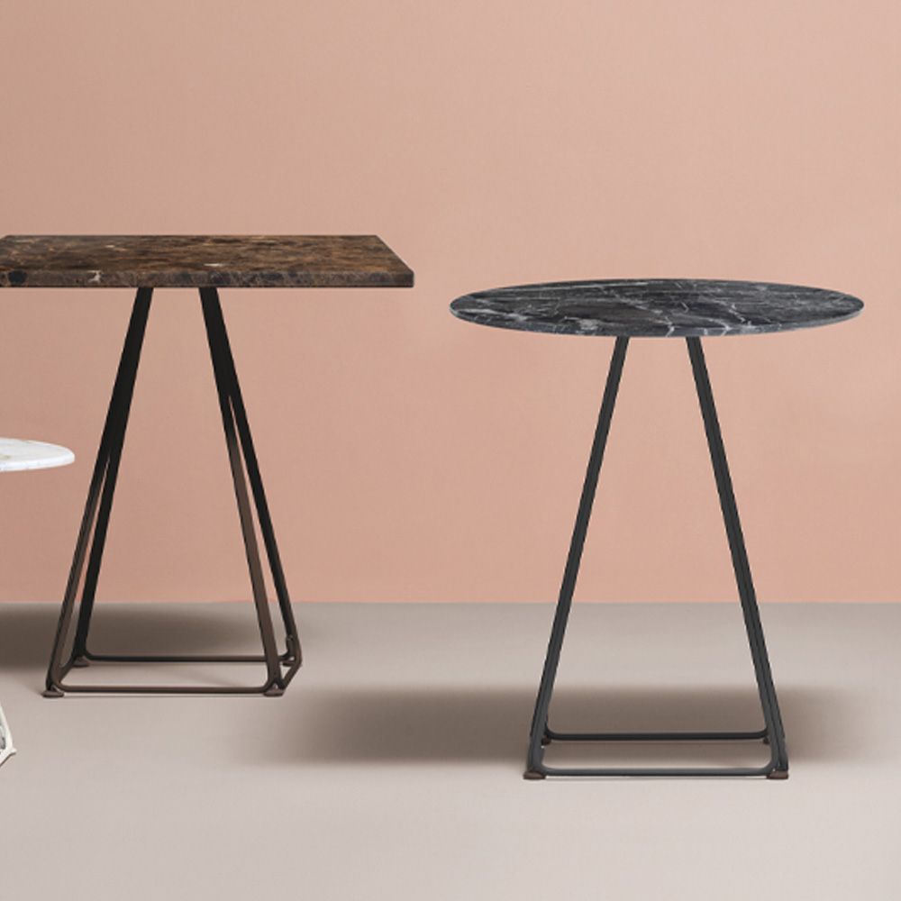 Pedrali_Marble_marmorikansi_ravintolapöydän_kahvilapöydän_terassipöydän_ulkopöydän_ kansi_vedenkestävä_säänkestävä_07 - Edella Pedrali Marble ravintolapöydänkansi marmori