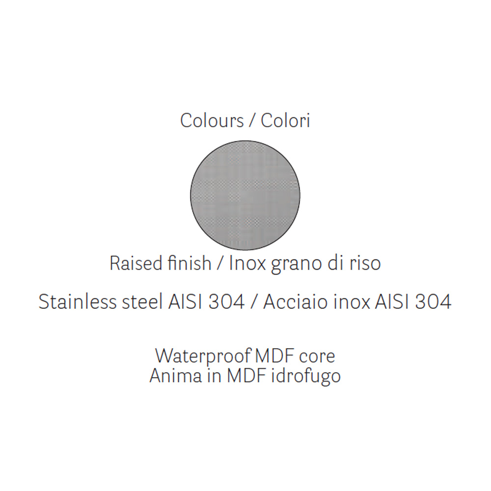 Pedrali_Stainless_steel_Inox_ruostumaton_teräskansi_ravintolapöydän_kahvilapöydän_terassipöydän_ulkopöydän_kansi_vedenkestävä_säänkestävä_06 - Edella Pedrali Stainless steel ravintolapöydänkansi ruostumaton teräs