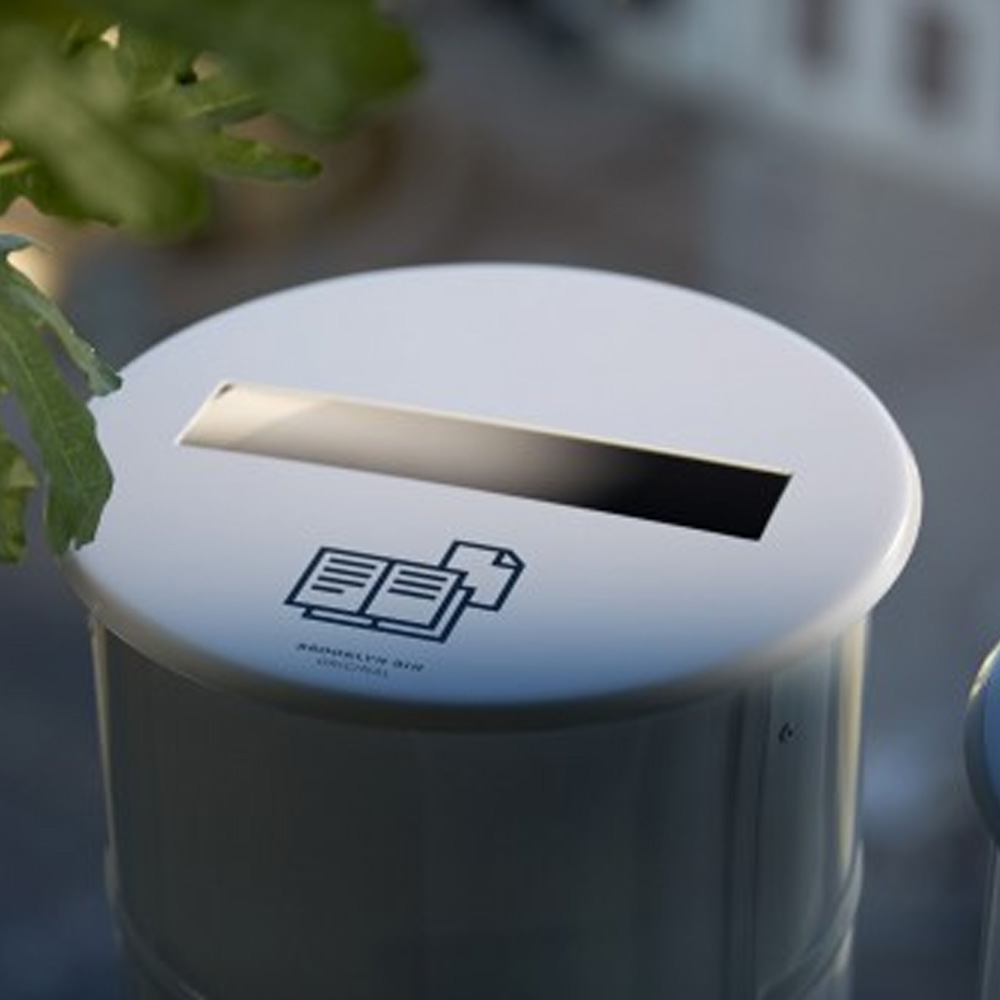Prima_office_BROOKLYN_BIN_WITH_WHEELS_Single_kierrätysastia_roskakori_pyörillä_liikuteltava_06 - Edella Prima Office Brooklyn Bin Single kierrätysastia musta