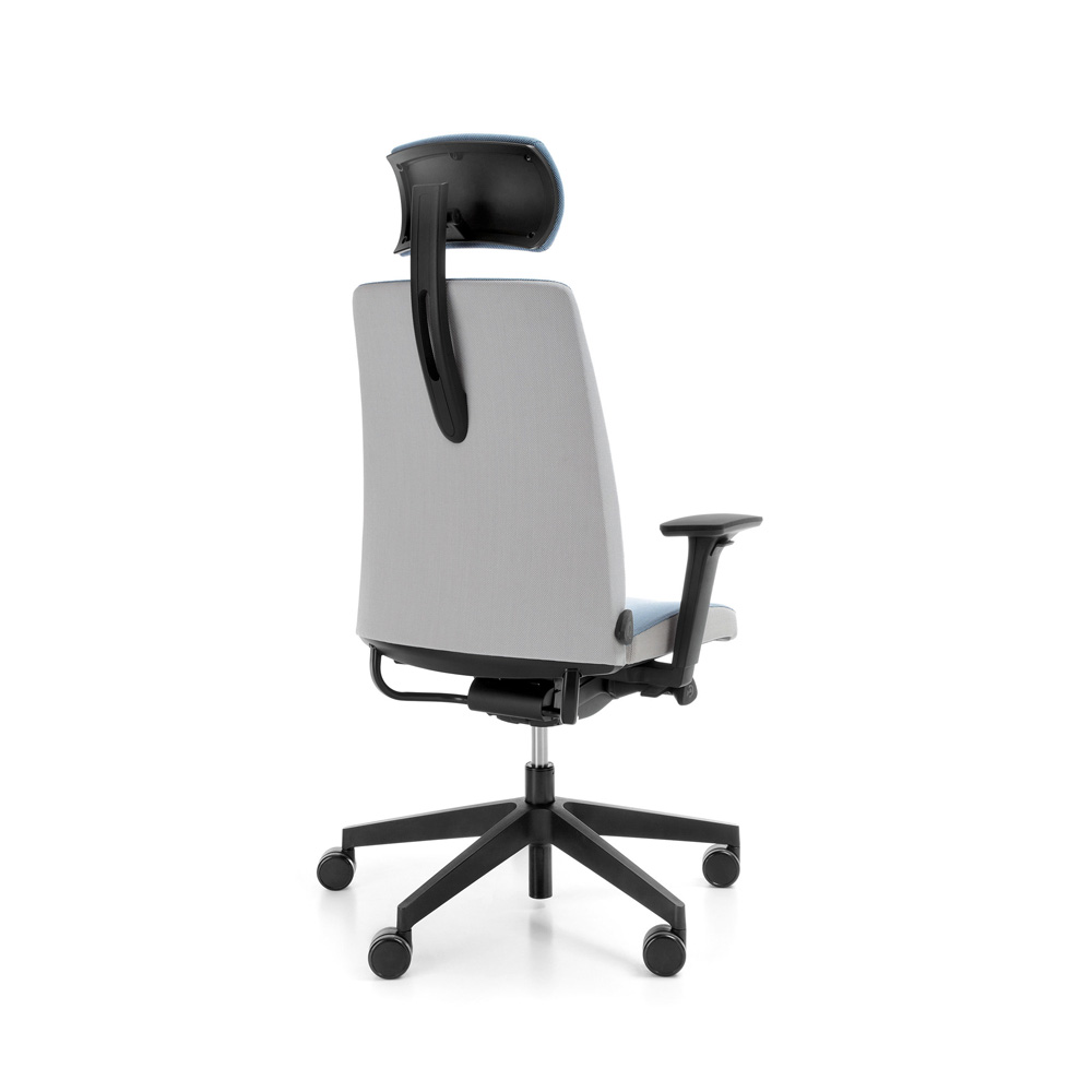 Profim_Motto_11SL_työtuoli_toimistotuoli_niskatuellinen_ristiseläntuki_käsinojallinen_03 - Edella Profim Motto 11SL työtuoli