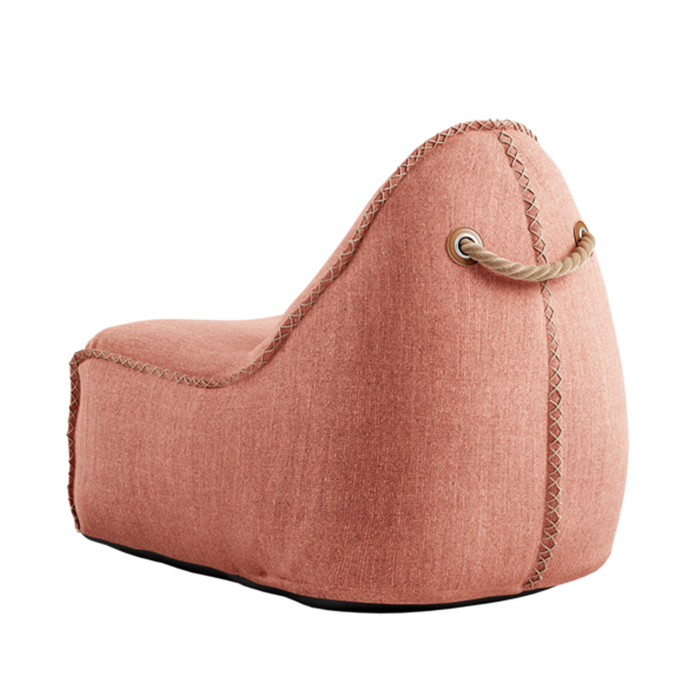 Sackit_Cobana_Junior_Lounge_Chair_Rose_lasten_säkkituoli_säkkinojatuoli_sisäkäyttöön_ulkokäyttöön_02 - Edella SACKit Cobana Junior Lounge säkkituoli