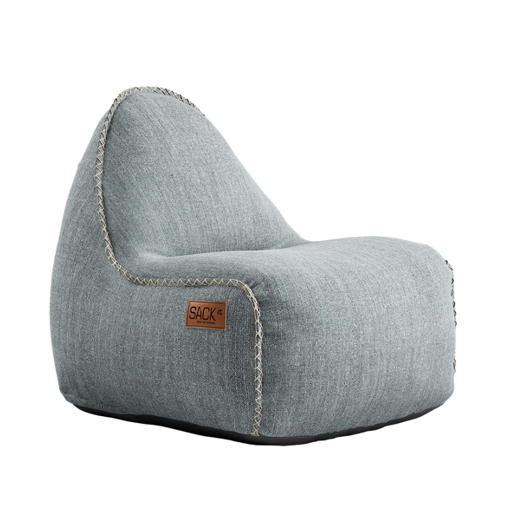 Sackit_Cobana_Junior_Lounge_Chair_Sand-Melange_lasten_säkkituoli_säkkinojatuoli_sisäkäyttöön_ulkokäyttöön_01 - Edella SACKit Cobana Junior Lounge säkkituoli