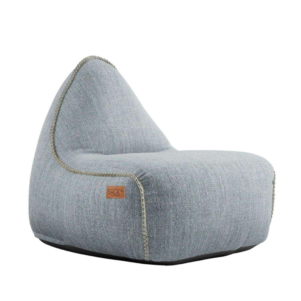 Sackit_Cobana_Lounge_Chair_Sand_Melange_säkkituoli_säkkinojatuoli_sisäkäyttöön_ulkokäyttöön_01 - Edella SACKit Cobana Lounge säkkituoli