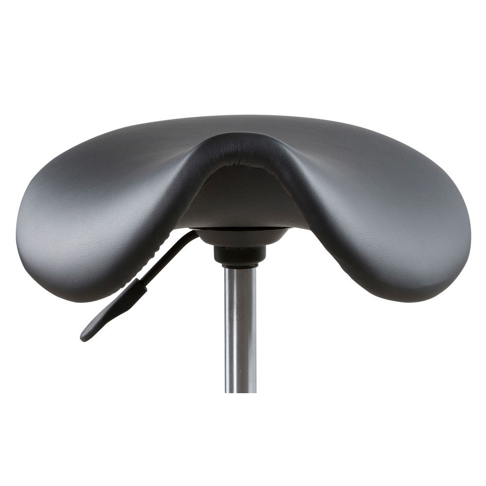 Saddle_1_satulatuoli_ergonominen_satulatuoli_satulaistuin_keinonahkaa_jalkaristikko_kromattu_02 - Edella Toplux Saddle 1 satulatuoli