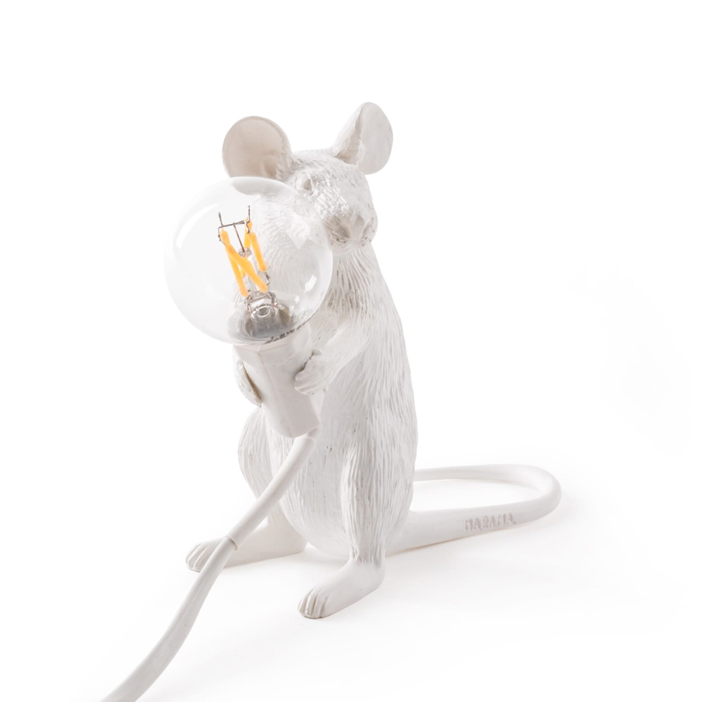Seletti Mouse Sitting pöytävalaisin
