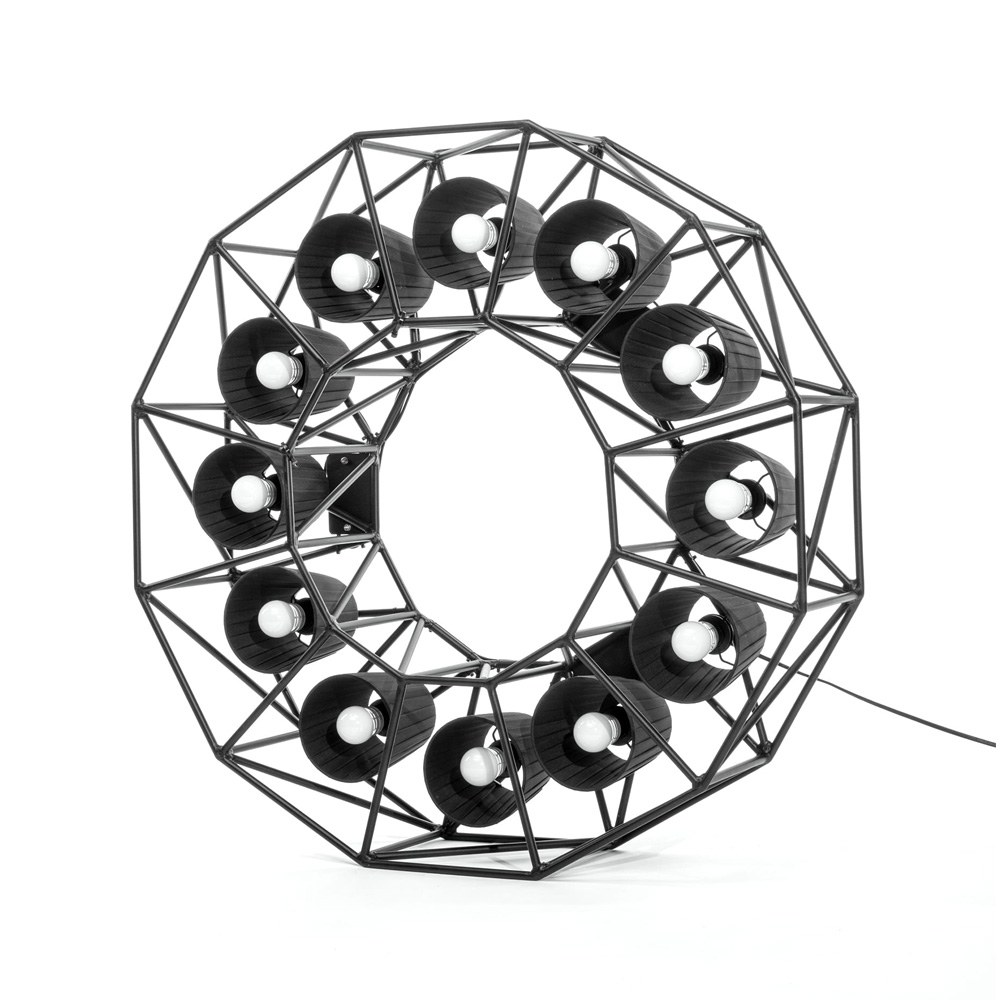 Seletti Multilamp Ring Lattiavalaisin