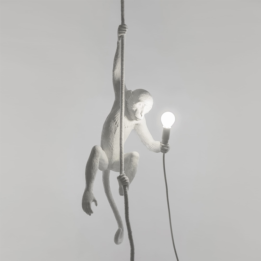 Seletti_The MonkeyLampCeilingVersion _02 - Edella Seletti The Monkey Lamp Ceiling Version kattovalaisin