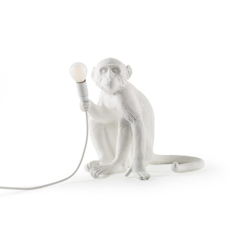 Seletti The Monkey Lamp Sitting Version pöytävalaisin / lattiavalaisin