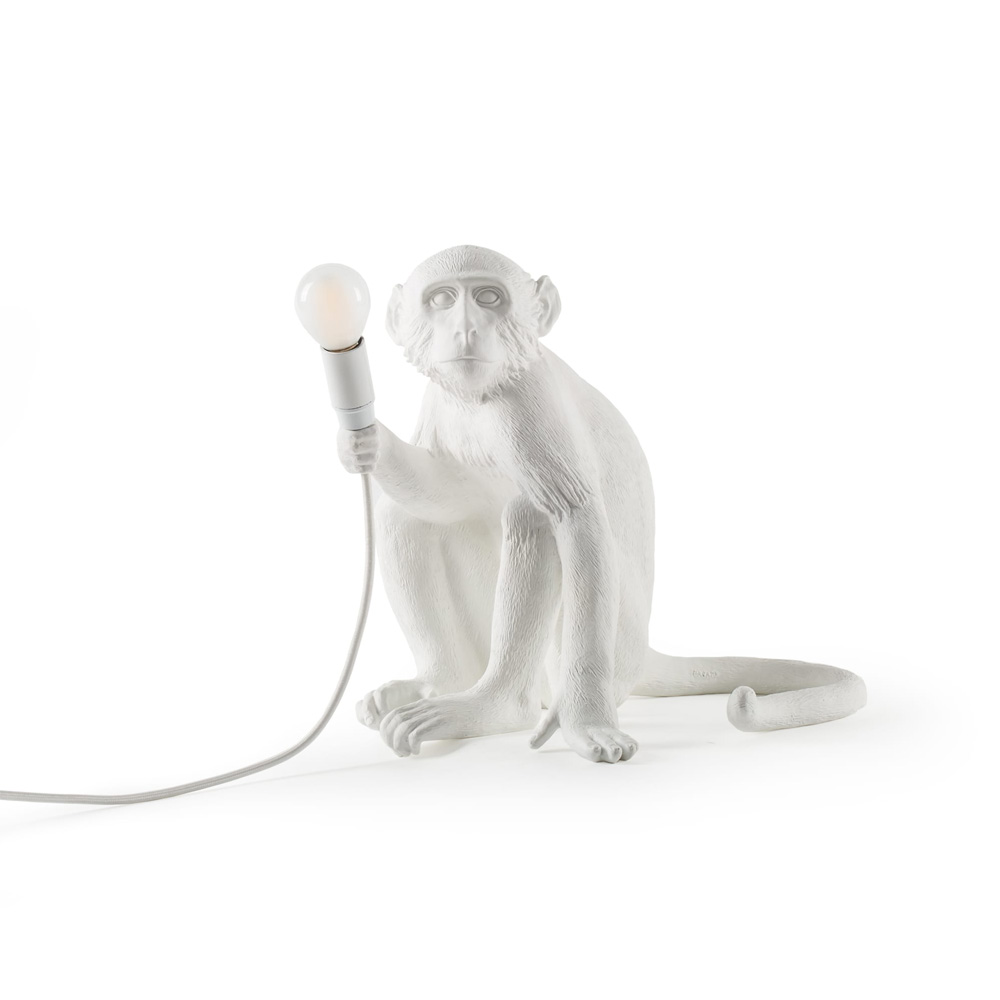 Seletti The Monkey Lamp Sitting Version pöytävalaisin / lattiavalaisin