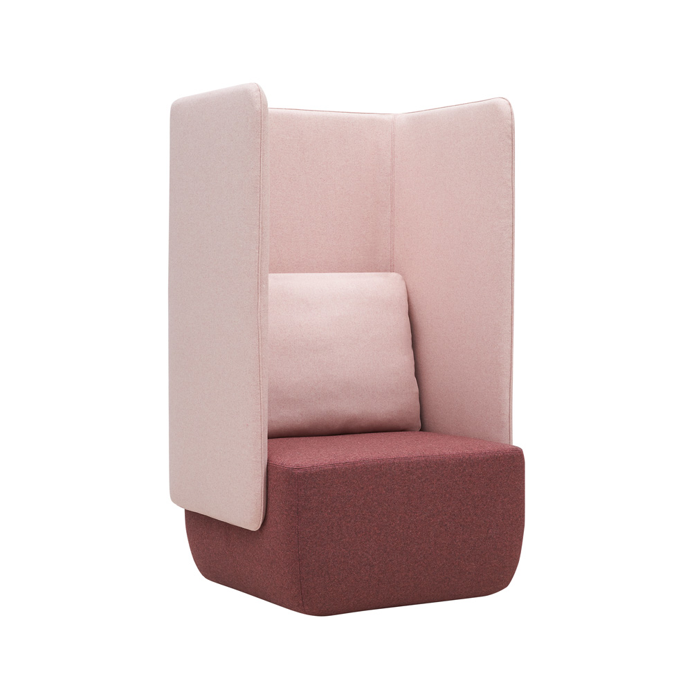 Softline_OPERA_LOUNGE_CHAIR_01 - Edella Softline Opera korkeaselkänojainen nojatuoli