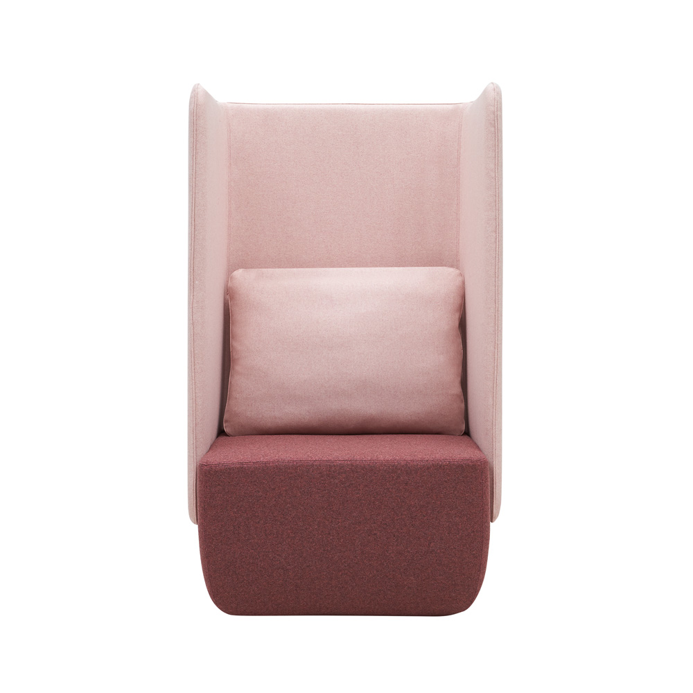 Softline_OPERA_LOUNGE_CHAIR_02 - Edella Softline Opera korkeaselkänojainen nojatuoli