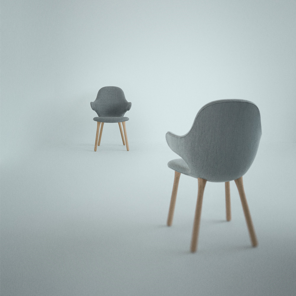 &Tradition_CATCH_CHAIR_JH1_ravintolatuoli_kahvilatuoli_puujalat_kokoverhoiltu_17 - Edella &Tradition Catch Chair JH1 tuoli kokoverhoiltu