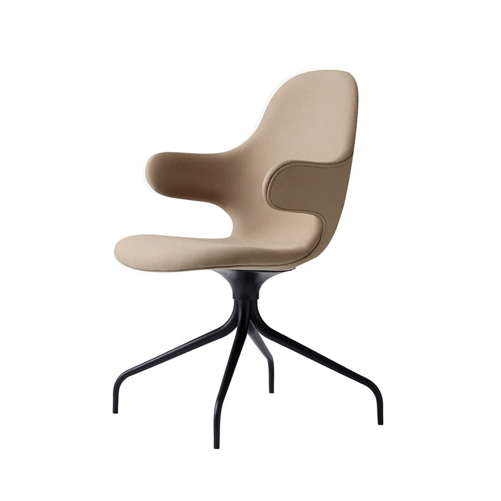 &Tradition_CATCH_CHAIR_JH2_ravintolatuoli_kahvilatuoli_neuvottelutuoli_kokoustuoli_pyörivä_jalusta_kokoverhoiltu_01 - Edella &Tradition Catch Chair JH2 tuoli kokoverhoiltu