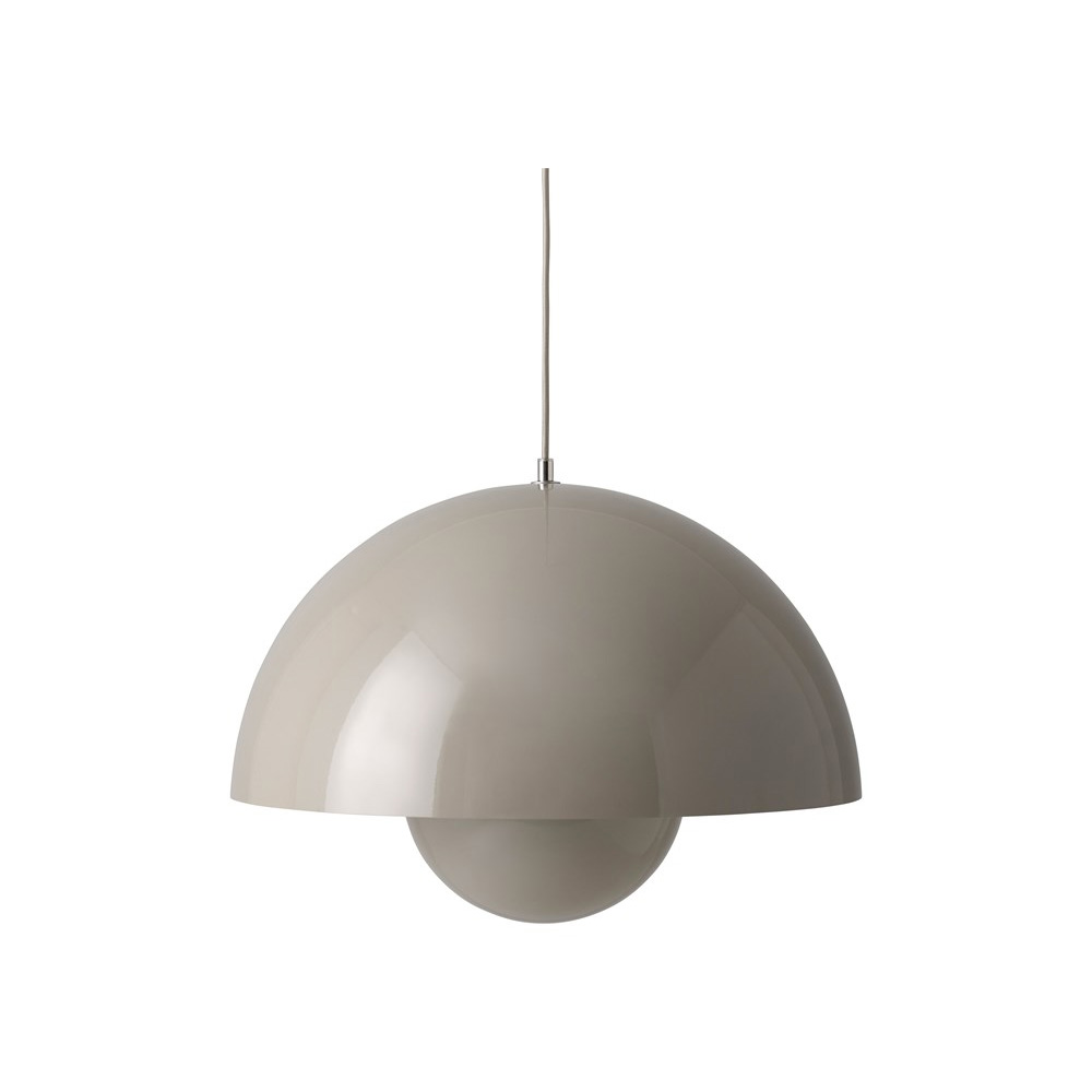 &Tradition_FLOWERPOT_PENDANT_VP2_Ø50_grey-beige_riippuvalaisin_designvalaisin_01 - Edella &Tradition FlowerPot pendant VP2 Grey beige