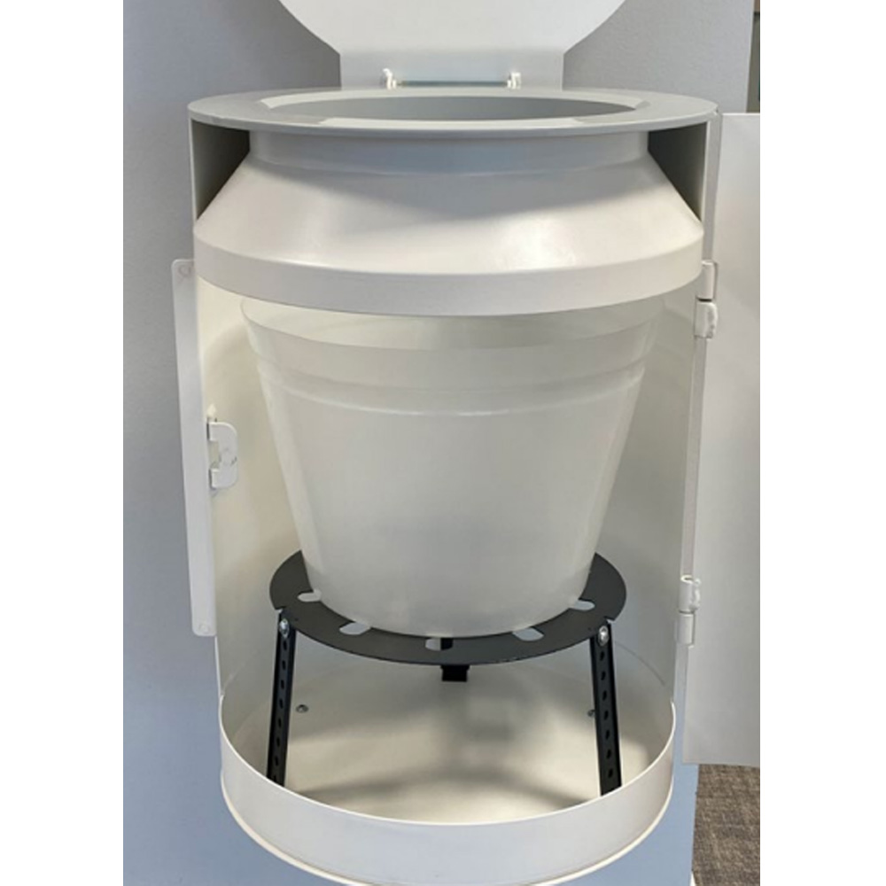 Trece_Birdie_recycling_kierrätysastia_jäteastia_roskakori_jätesäiliö_kannellinen_orgaaniselle_jätteelle_01 - Edella TreCe Birdie kierrätysastia