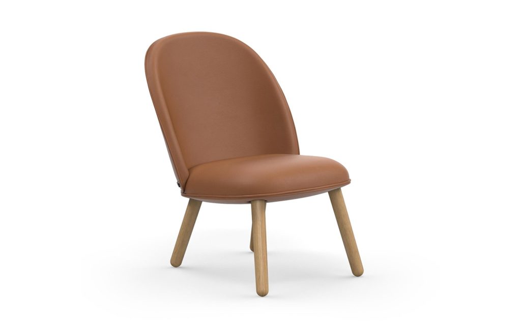 normann_copenhagen_aceloungechair_lether_brandy_01 - Edella Normann Copenhagen Ace Lounge Chair tuoli