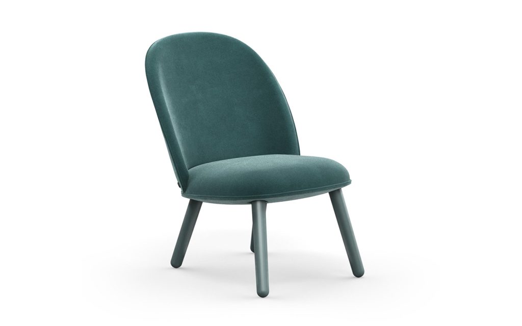 normann_copenhagen_aceloungechair_velour_lakeblue_01 - Edella Normann Copenhagen Ace Lounge Chair tuoli
