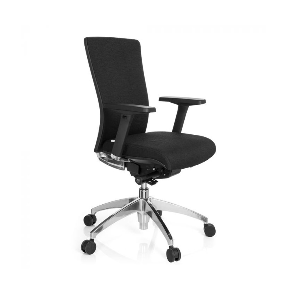 HJH_Office_Astra_Base_työtuoli_toimistotuoli_musta_synchro-mekanismi_verhoiltu_istuinpehmuste_selkänoja_04 - Edella HJH Office Astra Base Fabric työtuoli