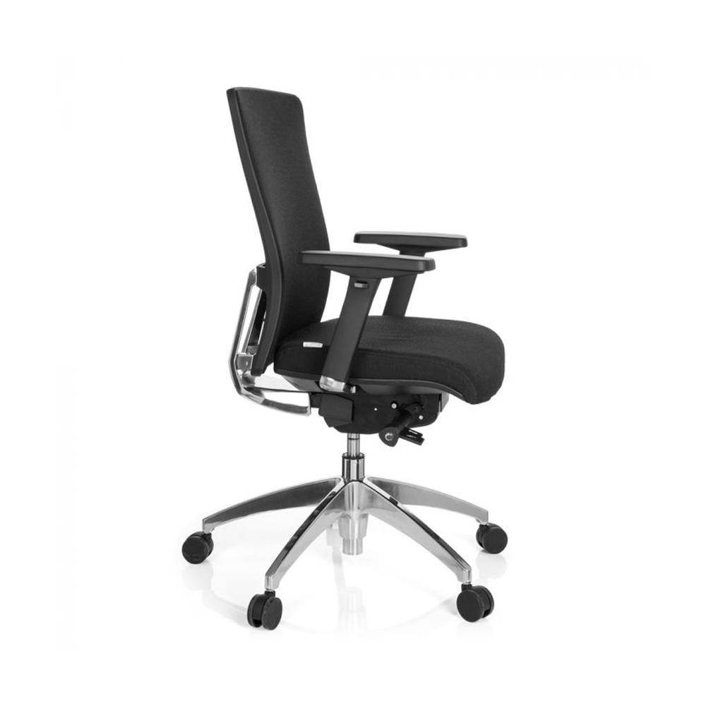HJH_Office_Astra_Base_työtuoli_toimistotuoli_musta_synchro-mekanismi_verhoiltu_istuinpehmuste_selkänoja_05 - Edella HJH Office Astra Base Fabric työtuoli