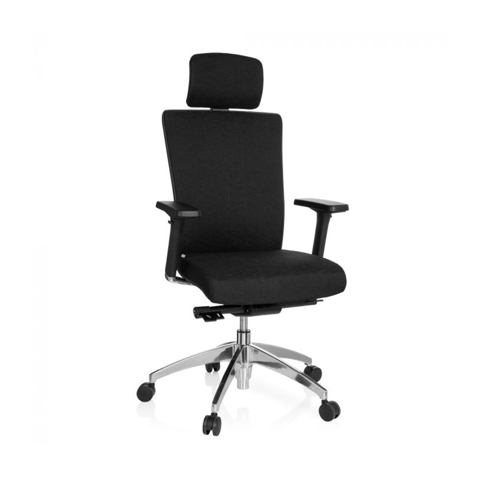 HJH_Office_Astra_Lux_työtuoli_toimistotuoli_musta_synchro-mekanismi_verhoiltu_istuin_verhoiltu_selkänoja_niskatuki_02 - Edella HJH Office Astra Lux Fabric työtuoli