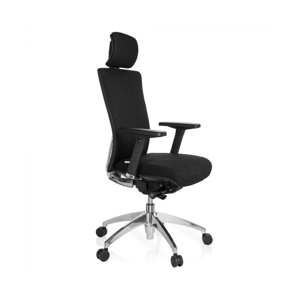 HJH_Office_Astra_Lux_työtuoli_toimistotuoli_musta_synchro-mekanismi_verhoiltu_istuin_verhoiltu_selkänoja_niskatuki_04 - Edella HJH Office Astra Lux Fabric työtuoli