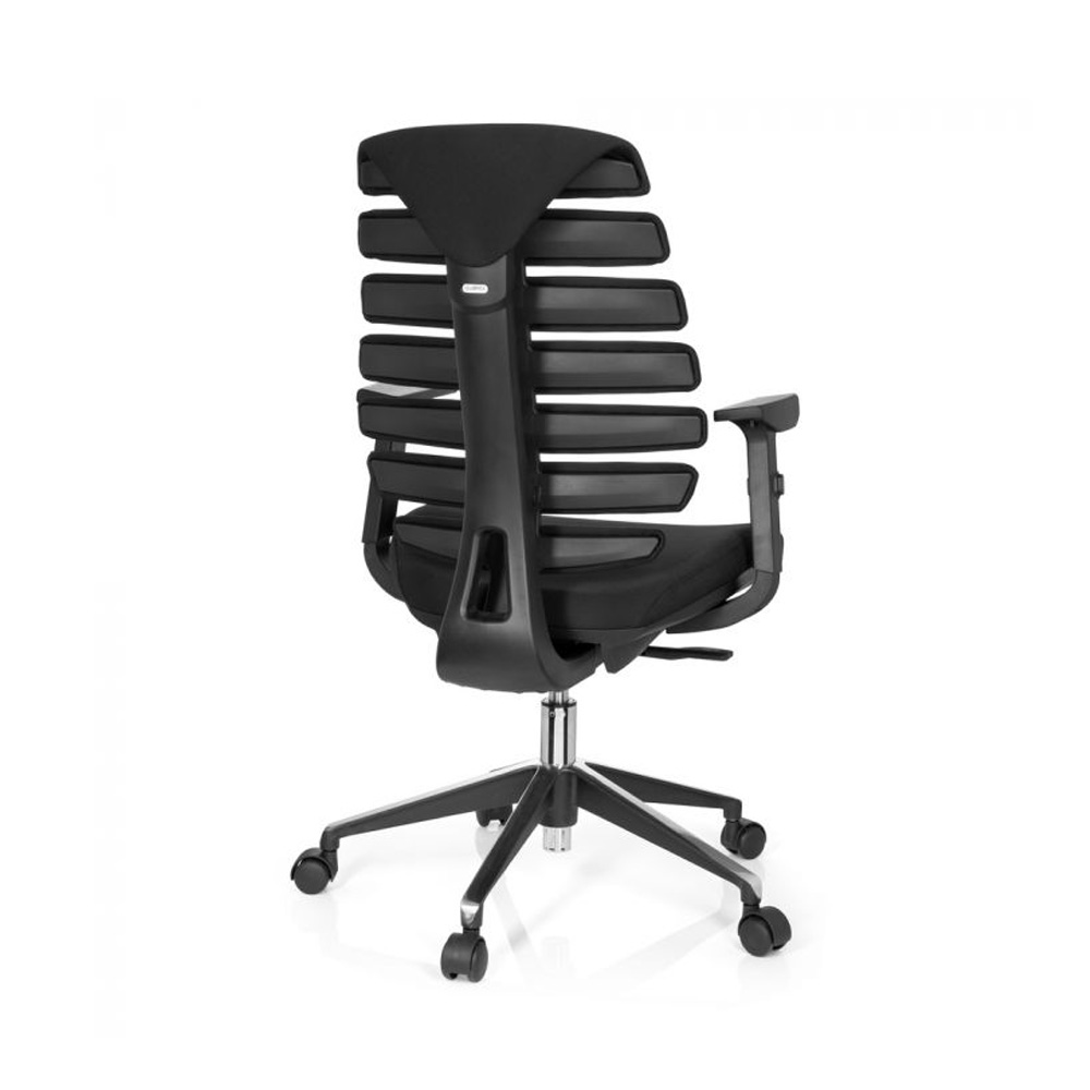 HJH_Office_Ergo_Line_II_Pro_työtuoli_toimistotuoli_musta_synchro-mekanismi_kangasverhoiltu_istuin_selkänoja_09 - Edella HJH Office Ergo Line II työtuoli