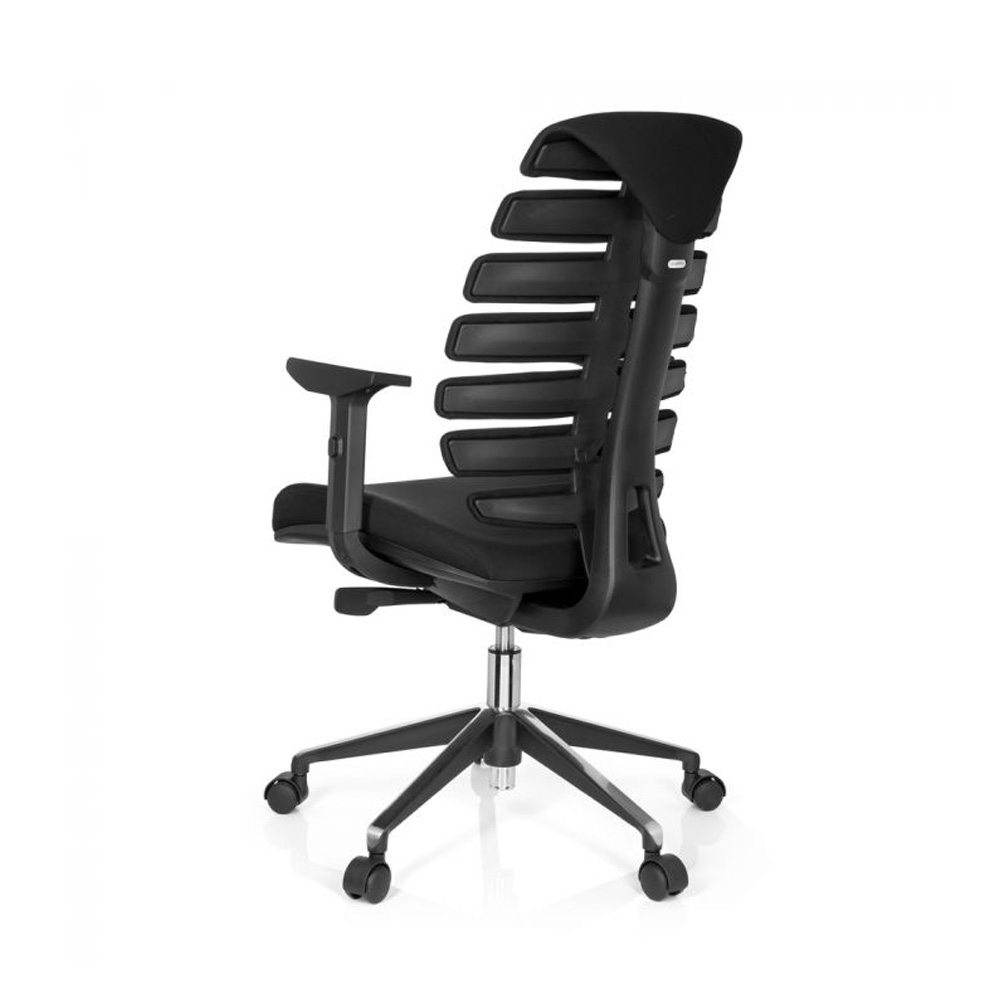 HJH_Office_Ergo_Line_II_Pro_työtuoli_toimistotuoli_musta_synchro-mekanismi_kangasverhoiltu_istuin_selkänoja_12 - Edella HJH Office Ergo Line II työtuoli