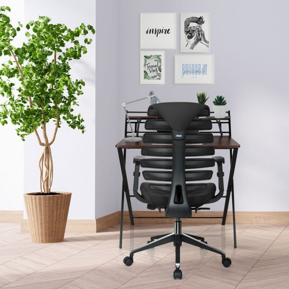 HJH_Office_Ergo_Line_II_Pro_työtuoli_toimistotuoli_musta_synchro-mekanismi_kangasverhoiltu_istuin_selkänoja_18 - Edella HJH Office Ergo Line II työtuoli