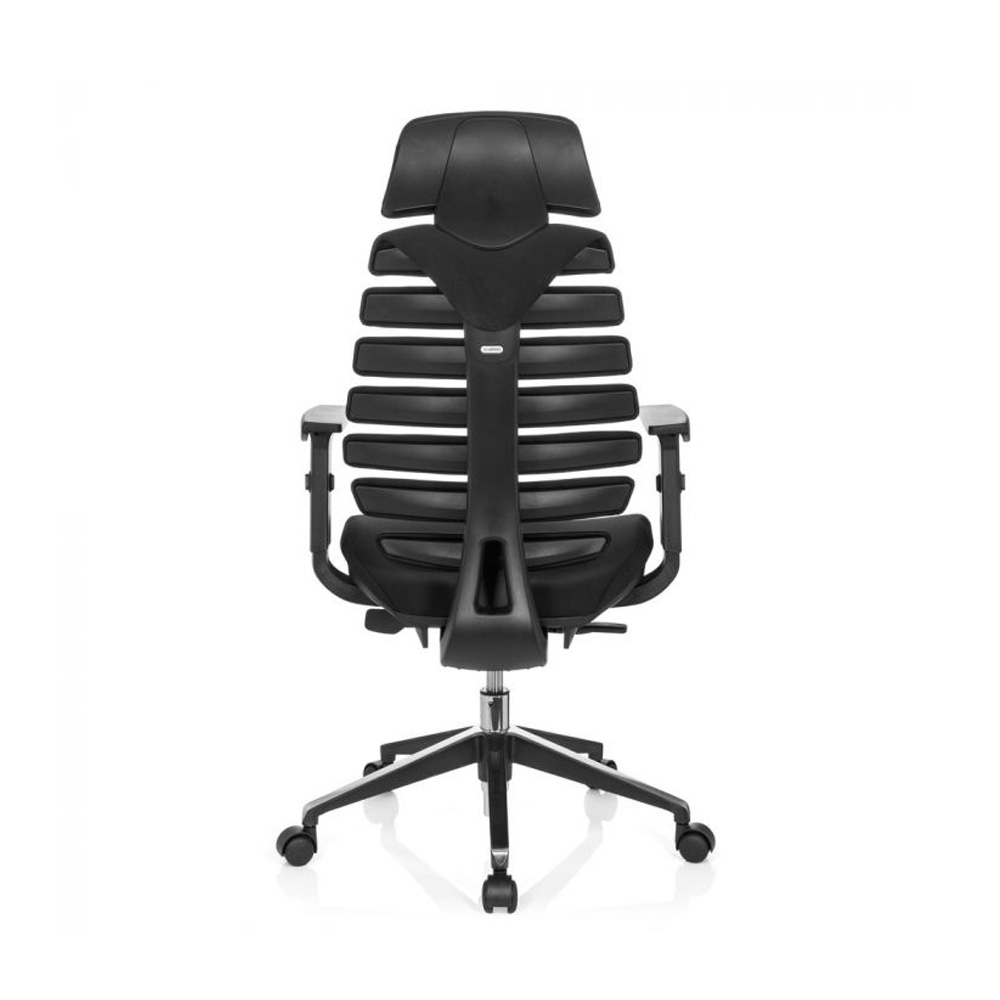 HJH_Office_Ergo_Line_II_Pro_työtuoli_toimistotuoli_musta_synchro-mekanismi_kangasverhoiltu_istuin_selkänoja_niskatuki_10 - Edella HJH Office Ergo Line Pro II Fabric työtuoli