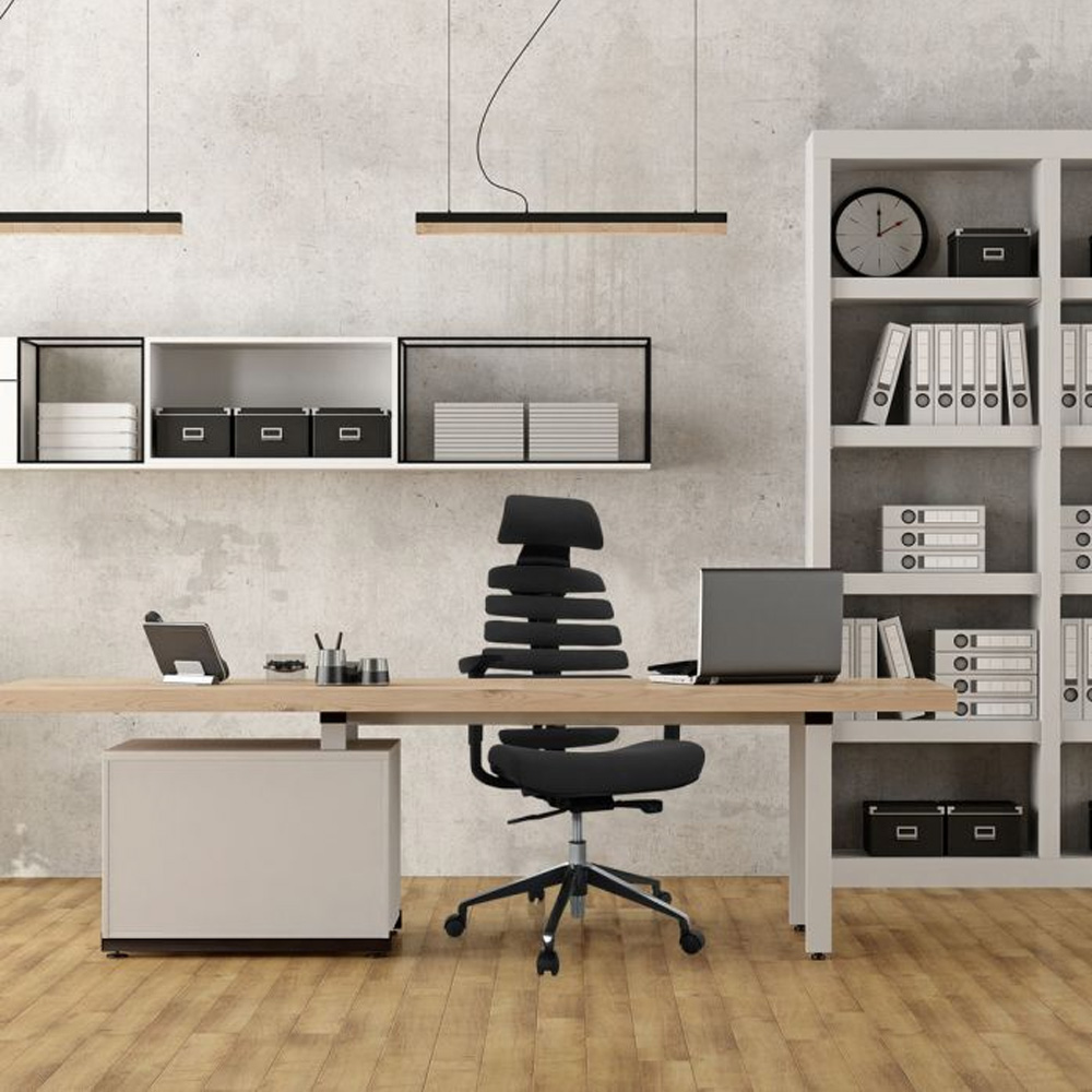 HJH_Office_Ergo_Line_II_Pro_työtuoli_toimistotuoli_musta_synchro-mekanismi_kangasverhoiltu_istuin_selkänoja_niskatuki_21 - Edella HJH Office Ergo Line Pro II Fabric työtuoli