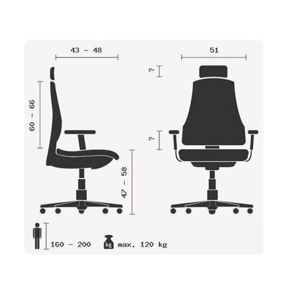 HJH_Office_Venus_One_työtuoli_toimistotuoli_hopeanharmaa_musta_synchro-mekanismi_istuin_verkkokangasta_verkkoselkänoja_niskatuki_13 - Edella HJH Office Venus One työtuoli