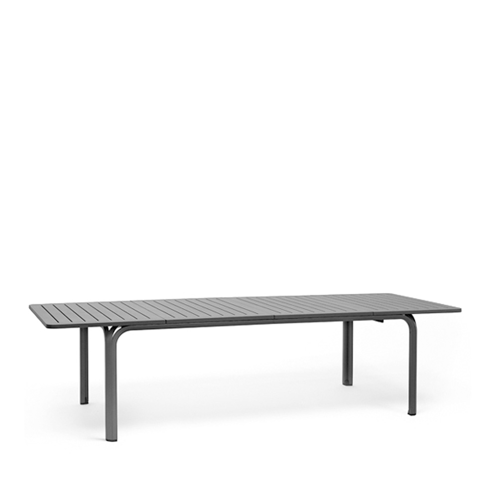 Nardi_Alloro_210_Extensible_Antracite_tummanharmaa_jatkettava_terassipöytä_ruokapöytä_jatkopöytä_ulkopöytä_01 - Edella Nardi Alloro 210 Extensible jatkettava terassipöytä