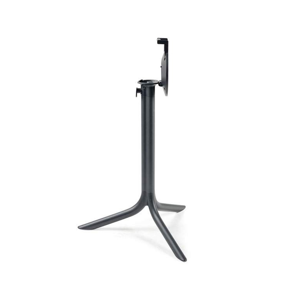 Nardi_Base_Flute_Antracite_tummanharmaa_taitettava_terassipöydänjalka_ravintolapöydänjalka_ulkopöydänjalka_taittopöytä_01 - Edella Nardi Base Flute taittuva terassipöydänjalka