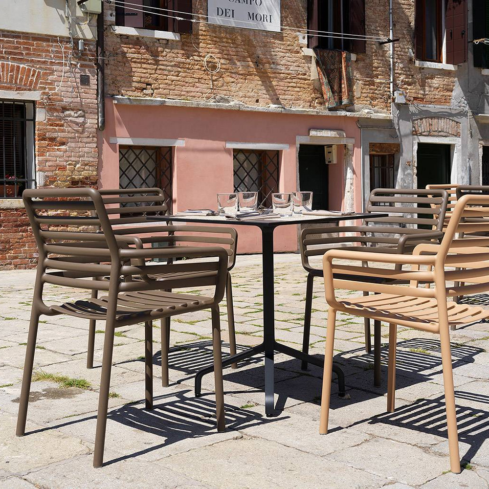 Nardi_Doga_Armchair_käsinojallinen_terassituoli_ulkotuoli_muovituoli_pinottava_02 - Edella Nardi Doga Armchair terassituoli