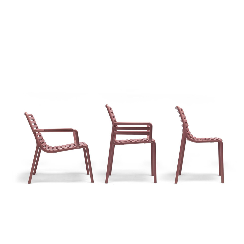 Nardi_Doga_Armchair_käsinojallinen_terassituoli_ulkotuoli_muovituoli_pinottava_07 - Edella Nardi Doga Armchair terassituoli