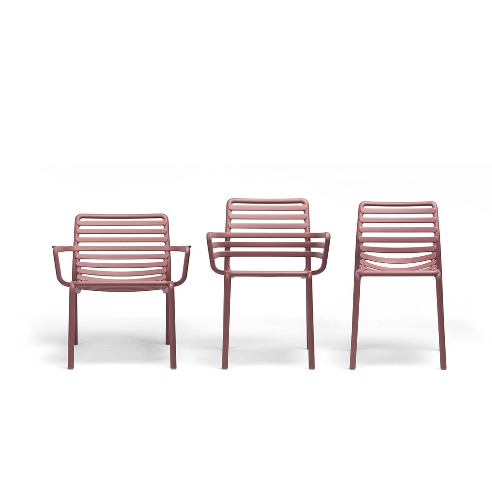 Nardi_Doga_Armchair_käsinojallinen_terassituoli_ulkotuoli_muovituoli_pinottava_08 - Edella Nardi Doga Armchair terassituoli