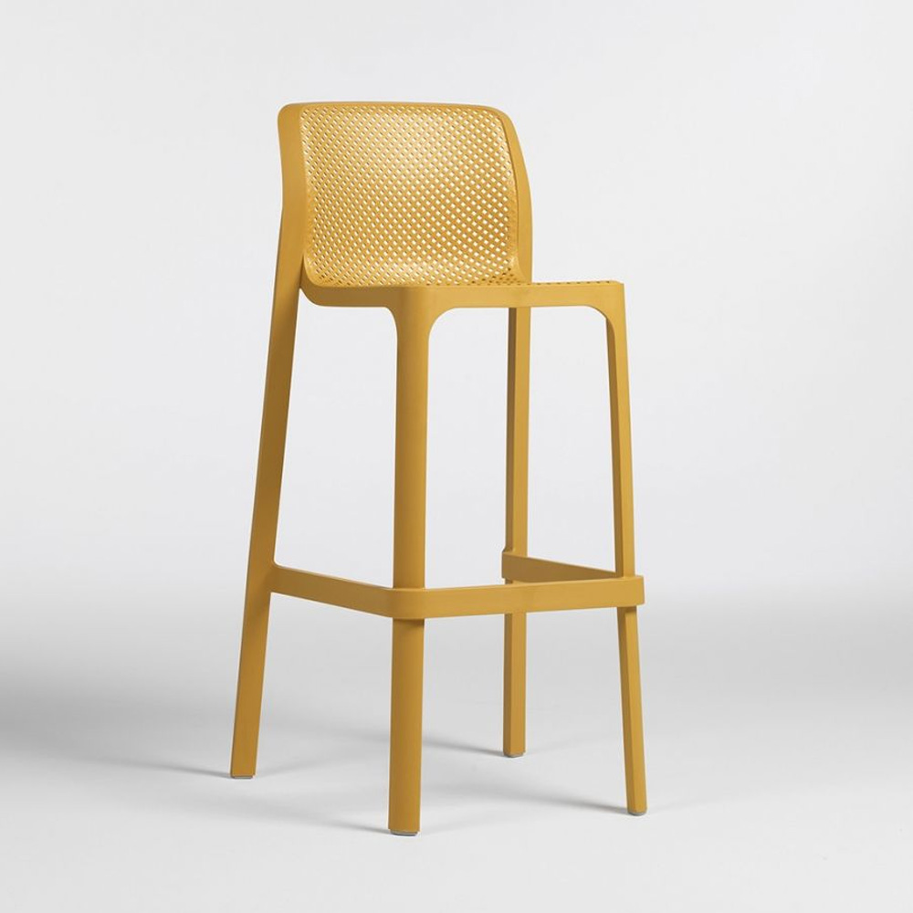 Nardi_Net_Stool_baarituoli_terassituoli_ulkotuoli_muovituoli_04 - Edella Nardi Net Stool korkea terassibaarituoli