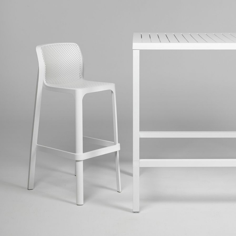 Nardi_Net_Stool_baarituoli_terassituoli_ulkotuoli_muovituoli_05 - Edella Nardi Net Stool korkea terassibaarituoli