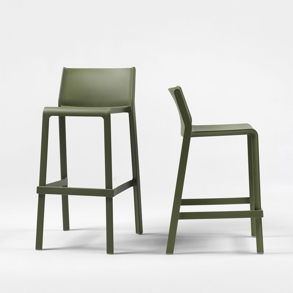 Nardi_Trill_Stool_Mini_baarituoli_terassituoli_ulkotuoli_muovituoli_ravintolatuoli_pinottava_01 - Edella Nardi Trill Stool Mini matala terassibaarituoli