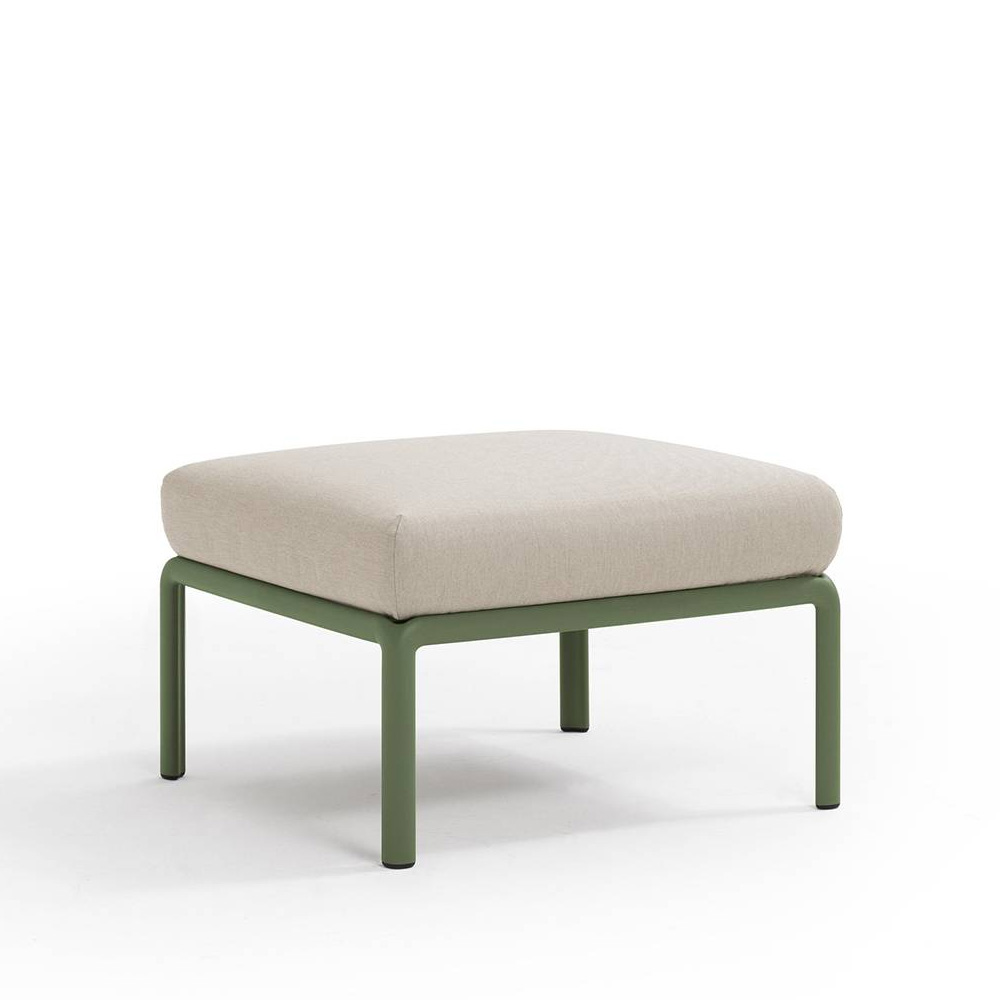Nardi_Komodo_Pouf_Agave_Tech_Panama_moduulisohva_palasohva_keskipala_rahi_ulkotiloihin_terassille_01 - Edella Nardi Komodo Pouf sohvamoduuli / rahi