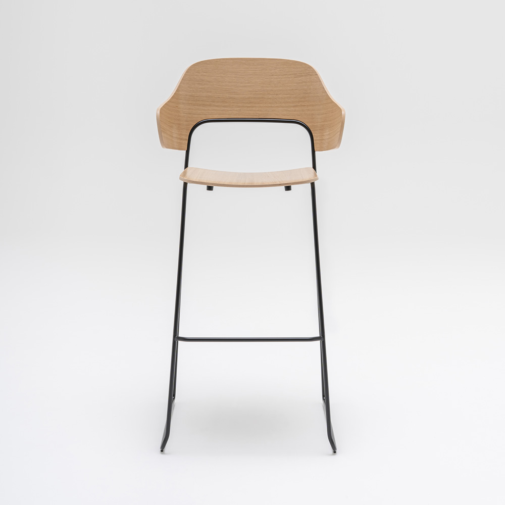 MDD Afi High Stool baarituoli käsinojilla