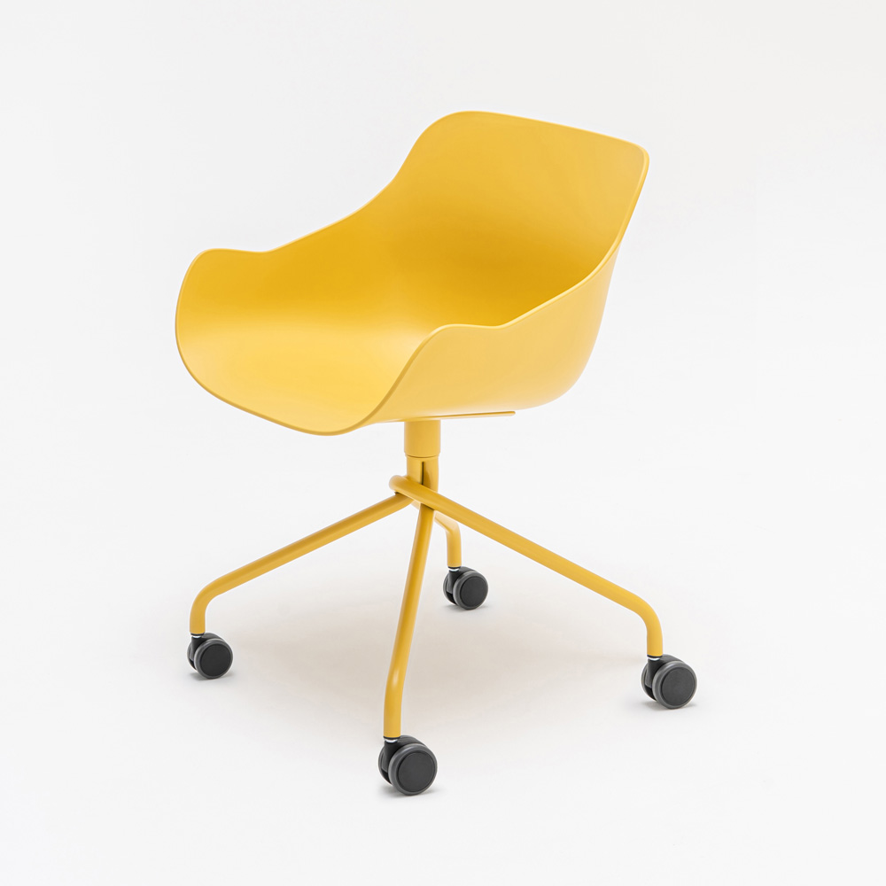 MDD_Baltic_Basic_Chair_BL1P13K_ravintolatuoli_asiakastuoli_ristikko_pyörillä_04 - Edella MDD Baltic Basic chair tuoli ristikkojalka pyörillä