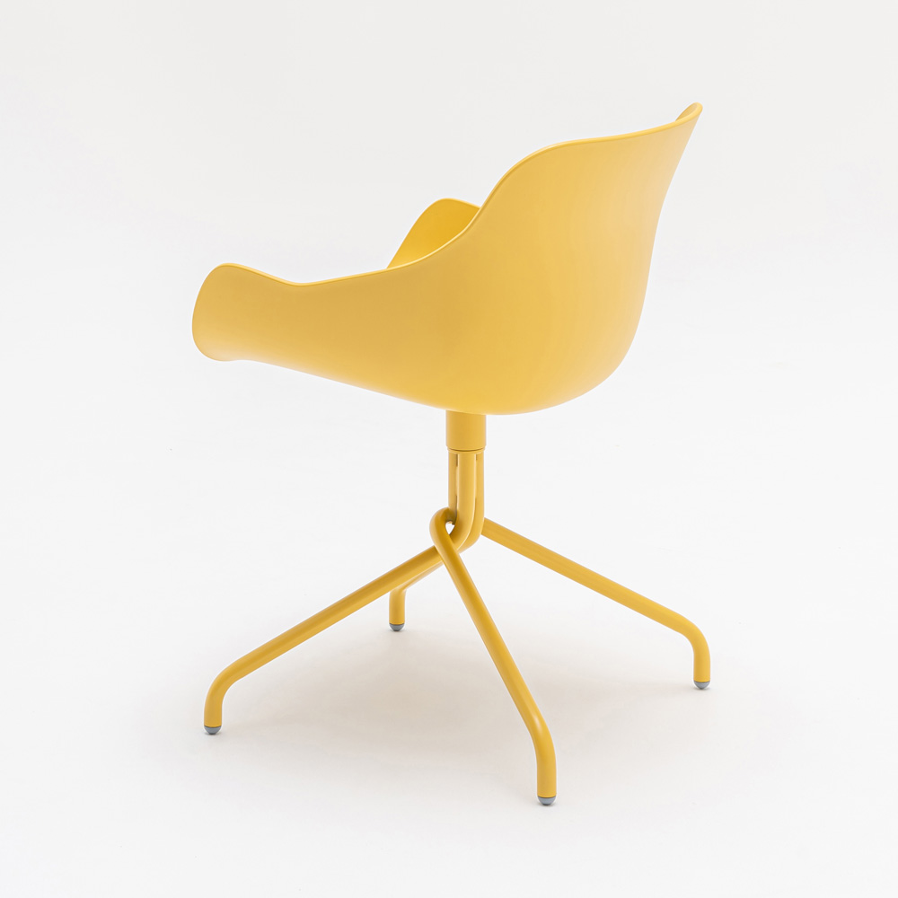 MDD_Baltic_Basic_Chair_BL1P13_ravintolatuoli_asiakastuoli_ristikkojalka_03 - Edella MDD Baltic Basic chair tuoli ristikkojalalla