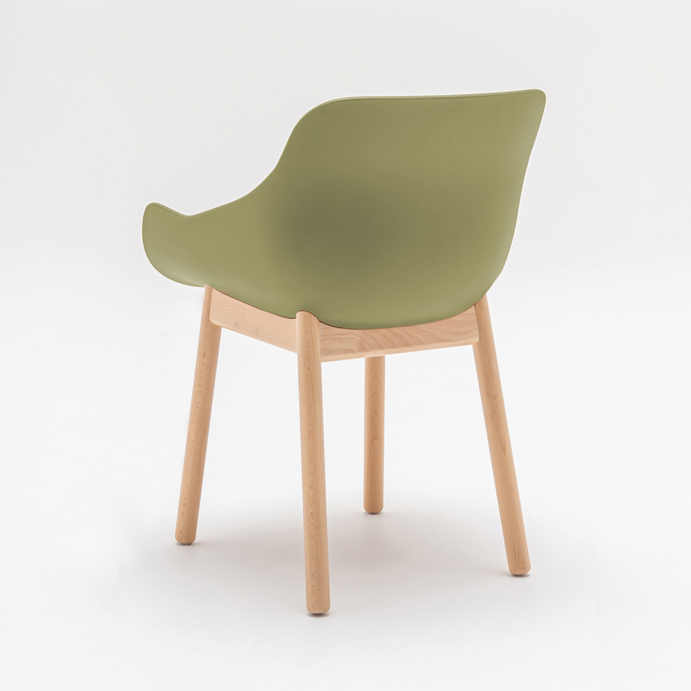 MDD Baltic Basic chair tuoli puujaloilla