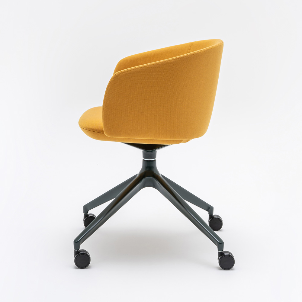 MDD_Grace_Chair_ristikkojalka_pyörät_pyörivä_neuvottelutuoli_08 - Edella MDD Grace Chair tuoli ristikkojalka pyörillä
