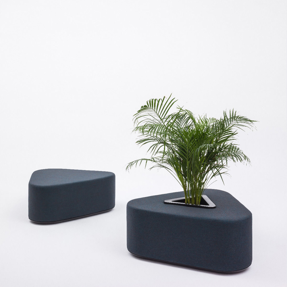 MDD Hana Pouf kolmio rahi istutusruukulla