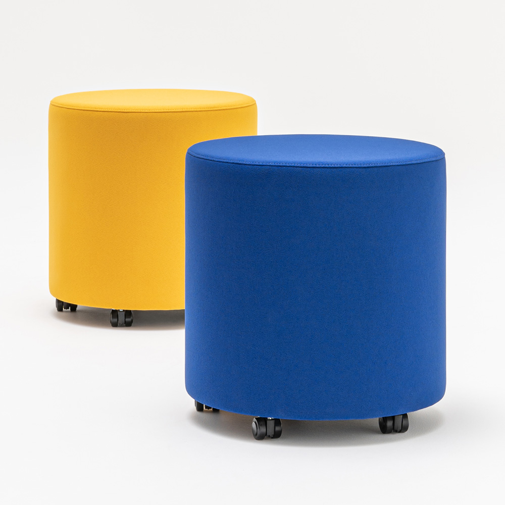 MDD_Mix_Pouf_High_pyöreä_rahi_loungetuoli_istuin_pyörillä_08 - Edella MDD Mix Pouf pyöreä rahi